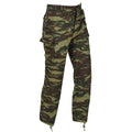 Original Greek Military BDU Field Pants Cargo Pockets Lizard Camouflage