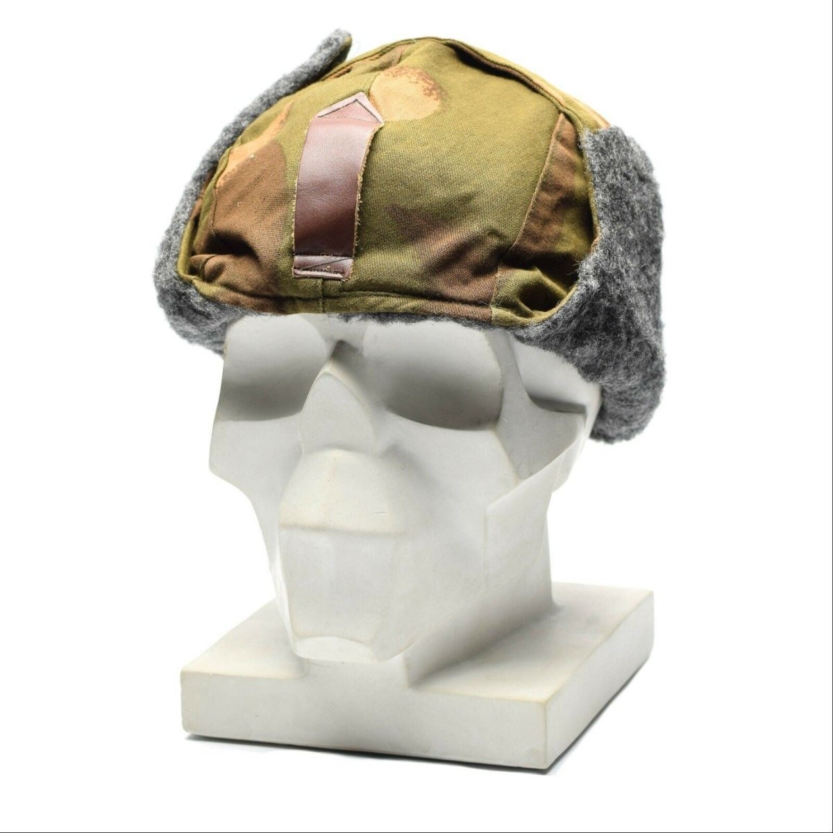 Chapeau d'hiver original de l'armée hongroise, casquette de parachutiste militaire oushanka, parachute