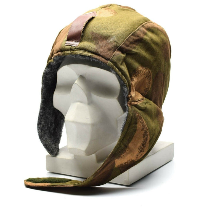 Original Hungarian army winter hat paratrooper military ushanka cap parachute - GoMilitar