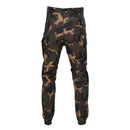 Original Hungarian M1990 woodland camo ripstop military cargo pants with reinforced knees and multiple pockets.