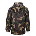 Veste imperméable militaire hongroise d'origine, capuche enroulable, bouton rabat, M93 camouflage