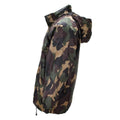 Veste imperméable militaire hongroise d'origine, capuche enroulable, bouton rabat, M93 camouflage