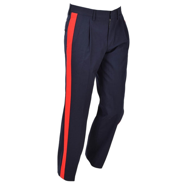 Pantalon de police de l'armée italienne d'origine Arma dei Carabinieri Pantalon bleu NEUF