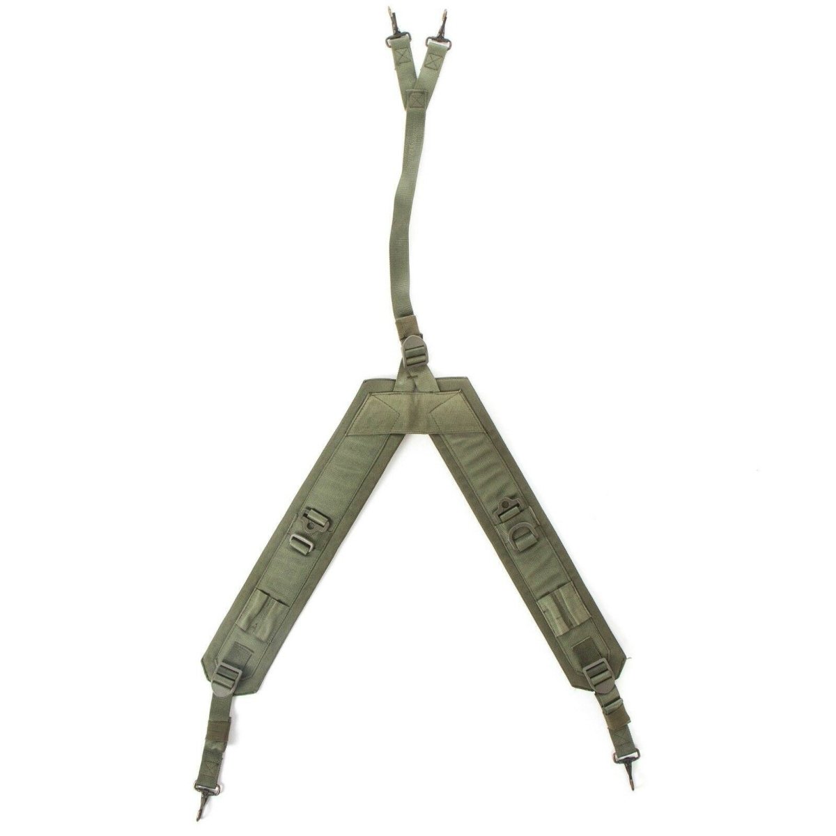 Ceinture tactique d'origine de harnais d'épaule de bretelles en Y de l'armée italienne