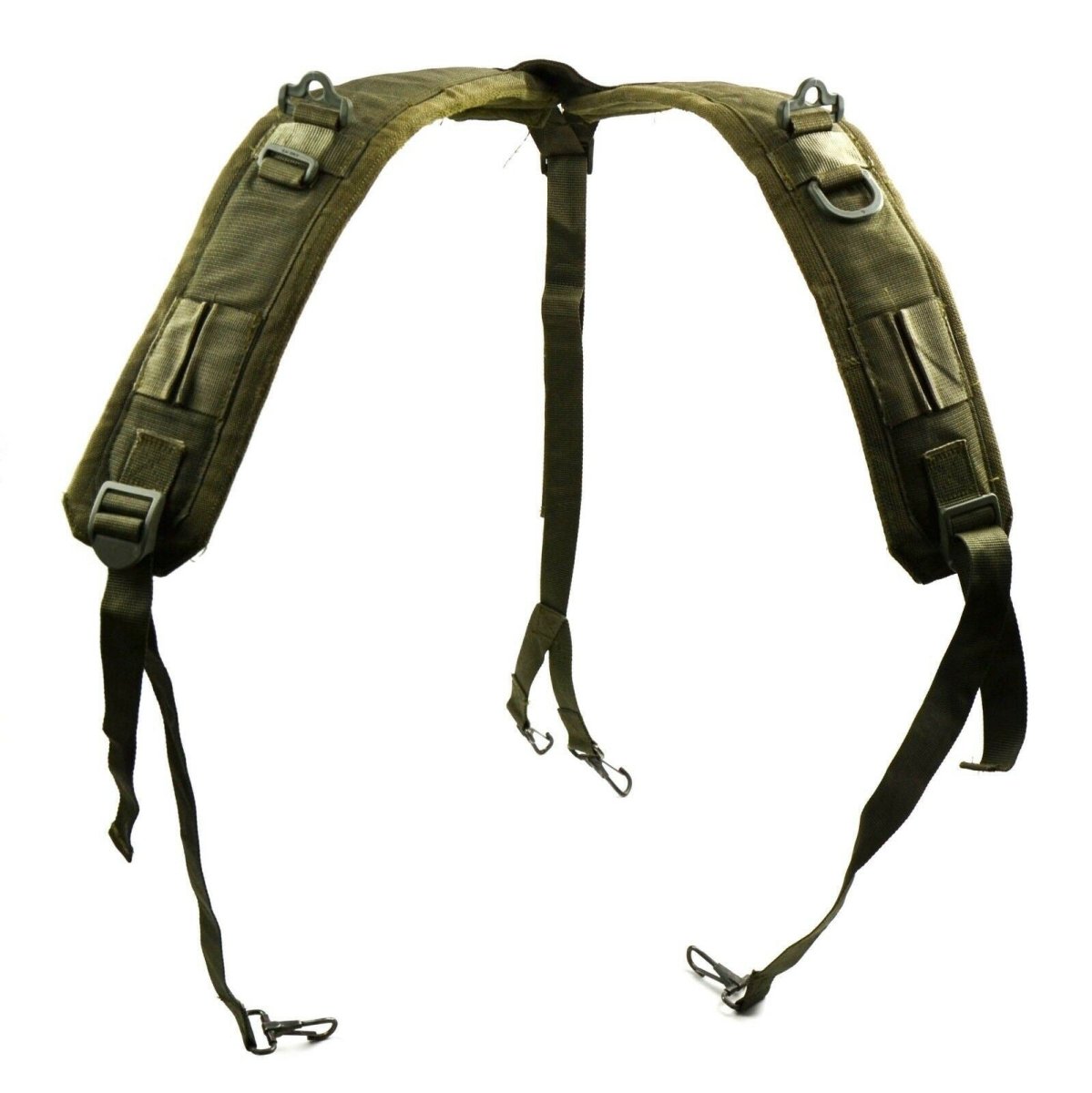 Ceinture tactique d'origine de harnais d'épaule de bretelles en Y de l'armée italienne