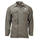 Original Italian formal jacket olive wool uniform vintage adjustable cuffs - GoMilitar