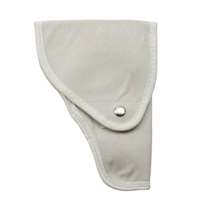 Étui de pistolet militaire italien original, main droite, toile durable blanche - GoMilitar
