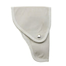 Original Italian Military Pistol Holster Right Hand Durable Canvas White - GoMilitar