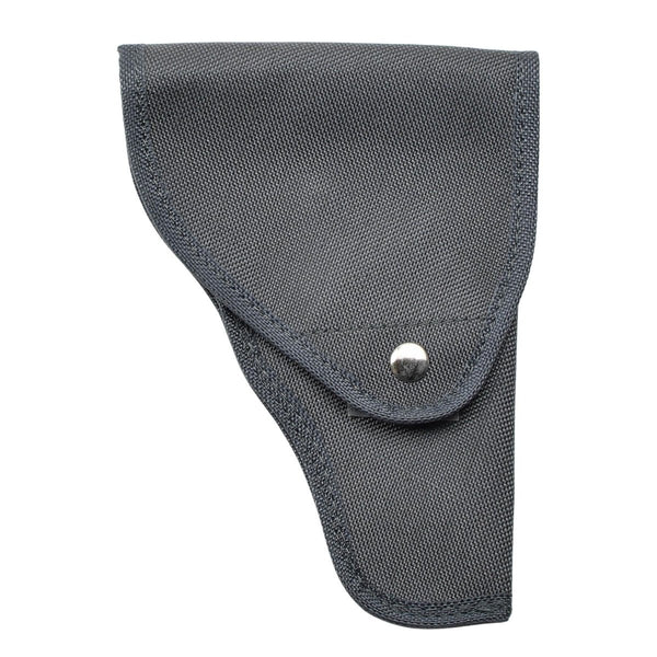 Original Italian Military Pistol Holster Snap Button Closure Polycotton Gray