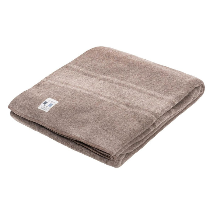 Couverture en laine militaire italienne originale 200x155cm Camping en plein air marron - GoMilitar