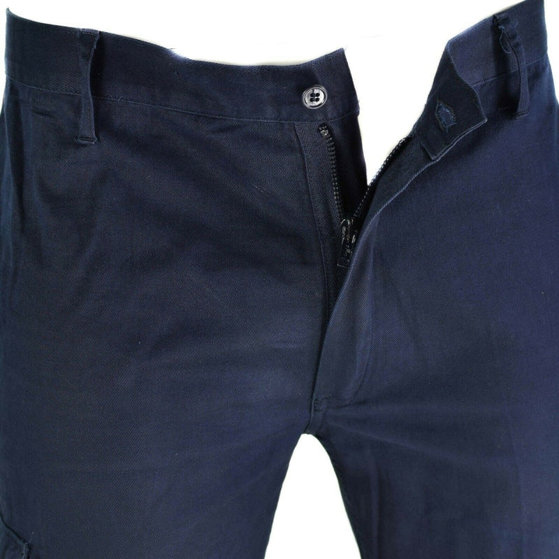 Pantalon bleu original de carabiniers de la police italienne