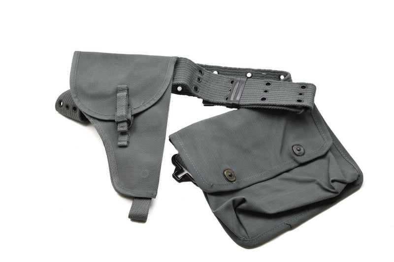 Étui de ceinture pour pistolet de police italien d'origine avec système de ceinture pour pochette à munitions NEUF