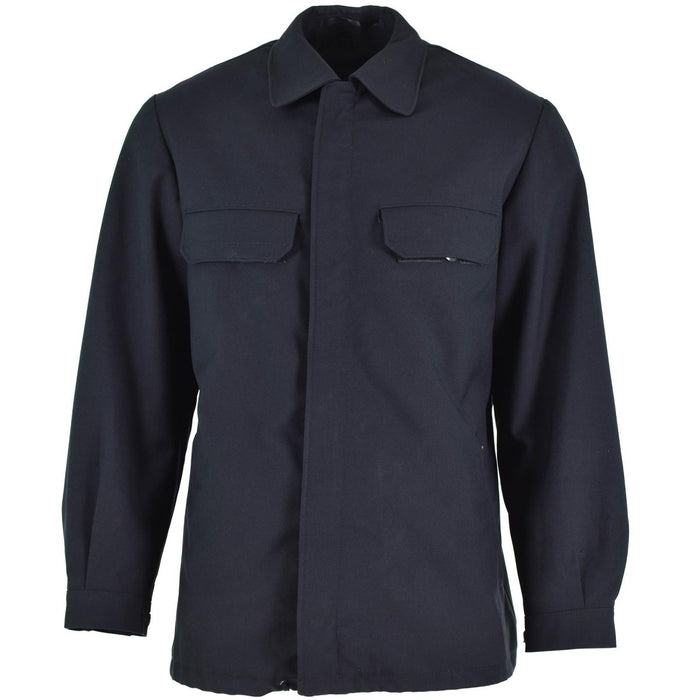 Veste d'uniforme formelle bleu foncé originale de l'armée est-allemande de la NVA, surplus militaire - GoMilitar