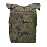 Gilet de combat militaire polonais original, pare-balles, balistique, pétales polonais, camouflage