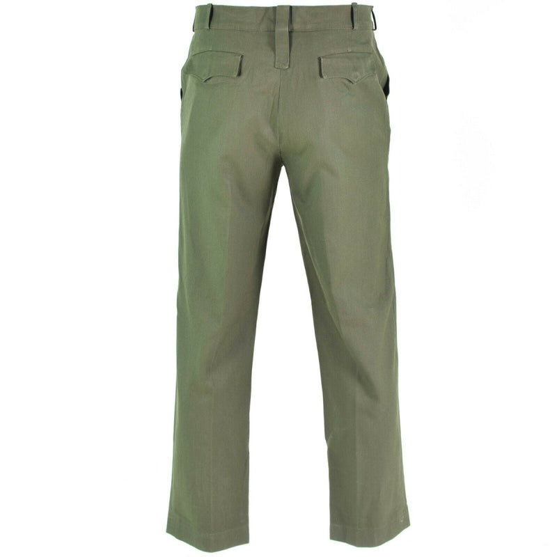 Original Portuguese army field combat pants olive green military pants Portugal - GoMilitar