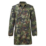Original Romanian military parka M93 camo leaf hooded long jacket tactical NEW