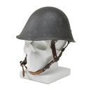 Original Romanian Military tactical steel helmet M73 paratrooper chinstrap Olive - GoMilitar