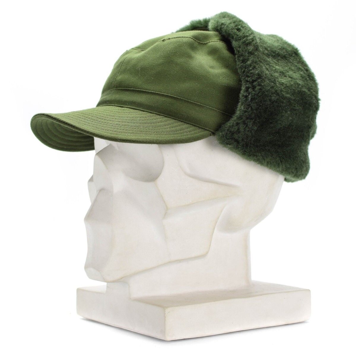 Original Swedish Sweden military Army winter Green M59 Combat field cap hat NEW