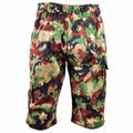 Short de combat original de l'armée suisse M83 Alpenflage TAZ 83 Short cargo camouflage
