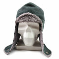 Casquette d'hiver originale de l'armée suisse Chapeau de froid en laine grise de l'armée suisse