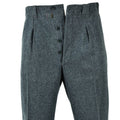Pantalon en laine d'origine de l'armée suisse, pantalon de campagne militaire excédentaire Suisse