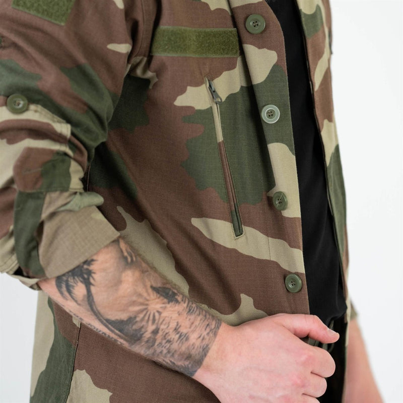 Veste tactique de camouflage militaire turque originale en ripstop durable pour le combat sur le terrain