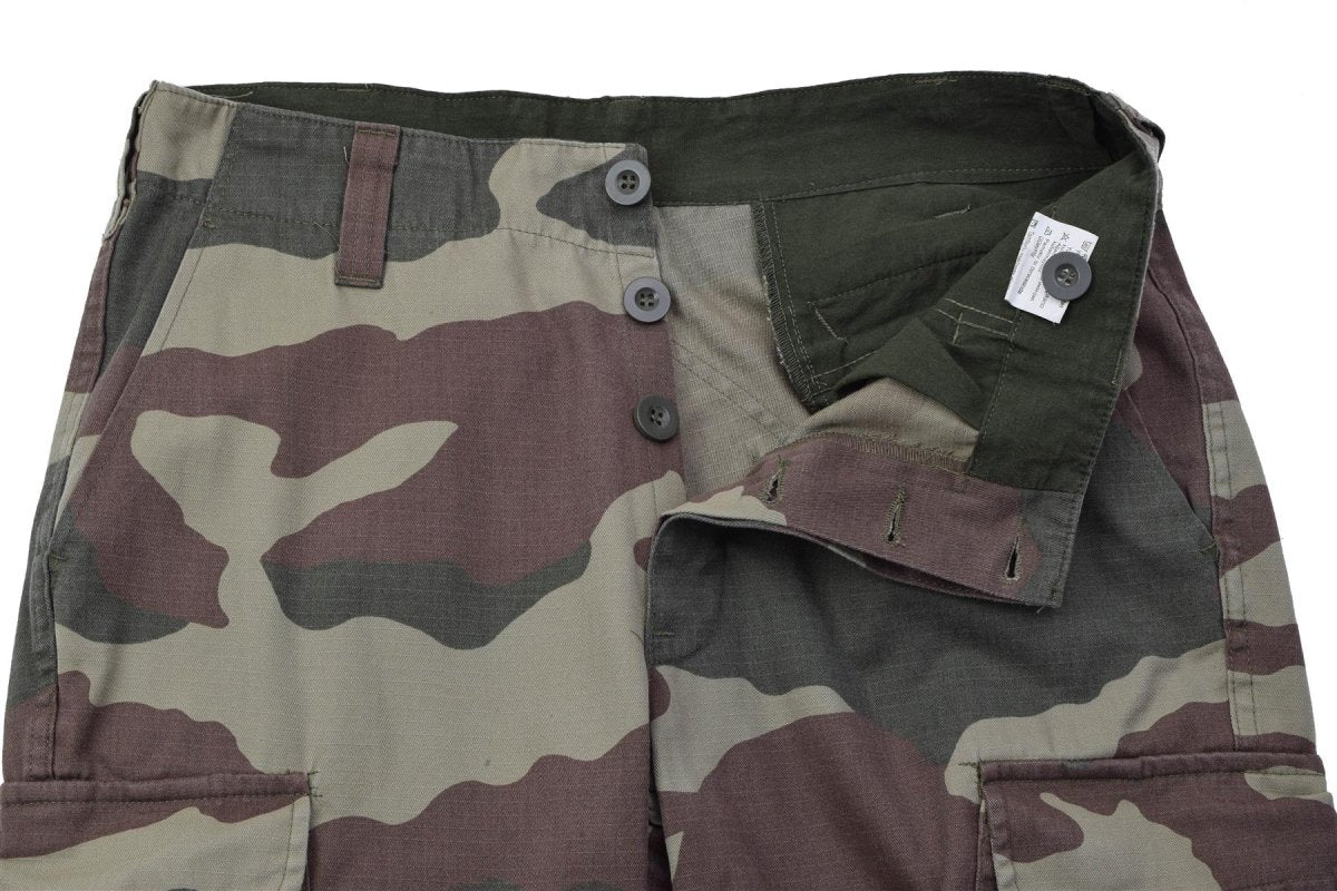 Original Turkish Military Cargo Shorts Outdoor Field Utility Woodland Camo