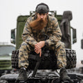 Parka camouflage numérique militaire turque originale avec doublure tactique ripstop durable