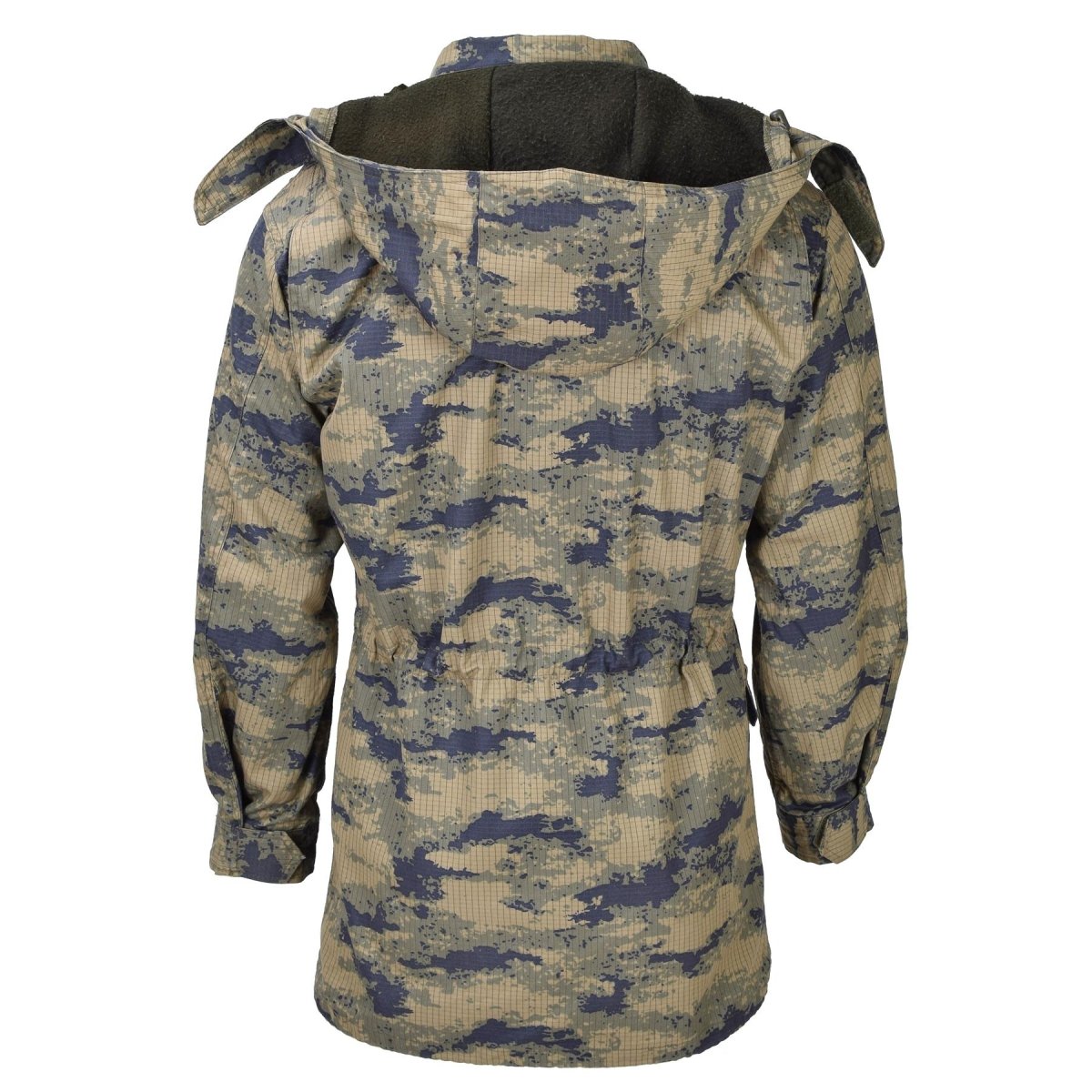 Parka camouflage numérique militaire turque originale avec doublure tactique ripstop durable
