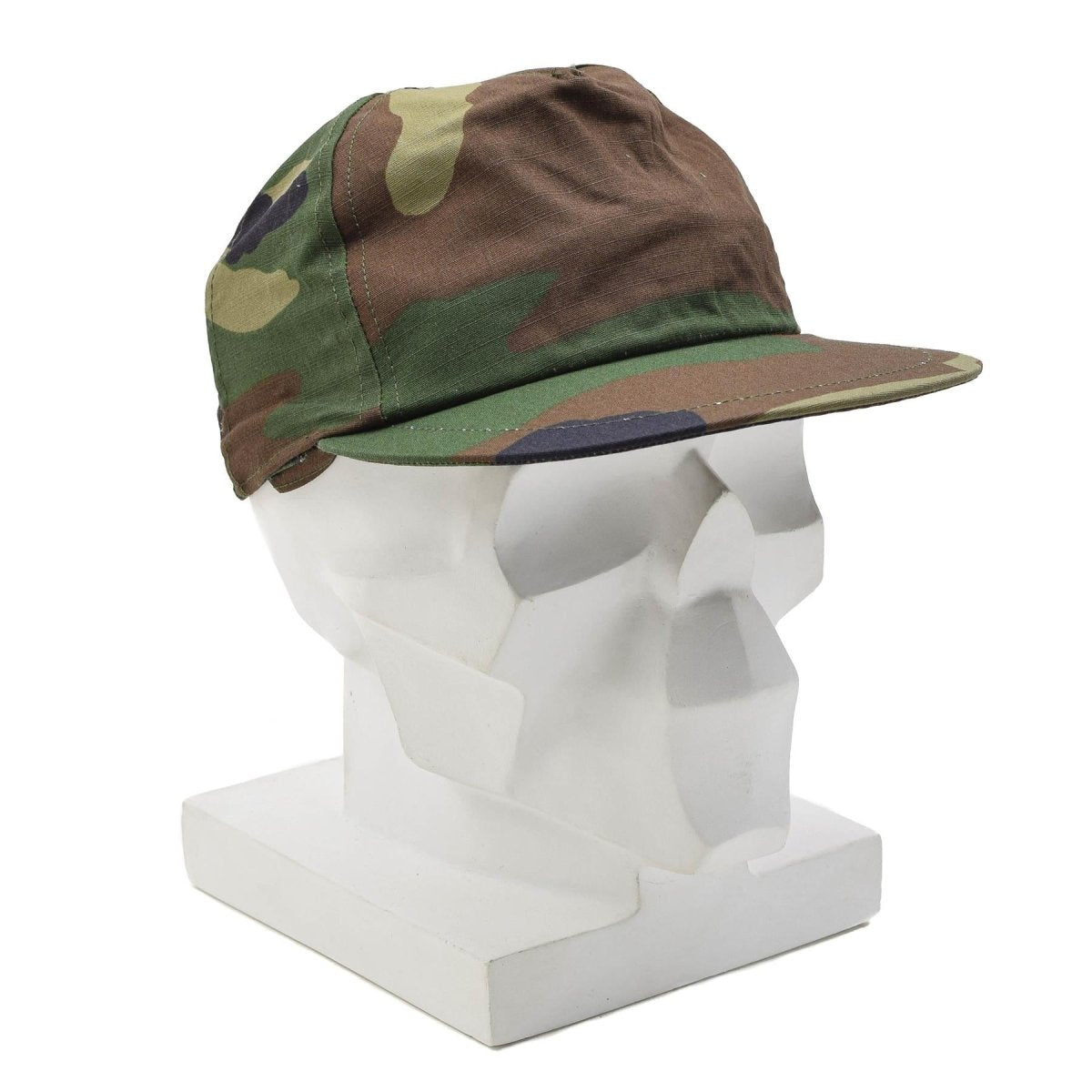 Casquette militaire turque originale avec bande arrière élastique AG18 Woodland Camo