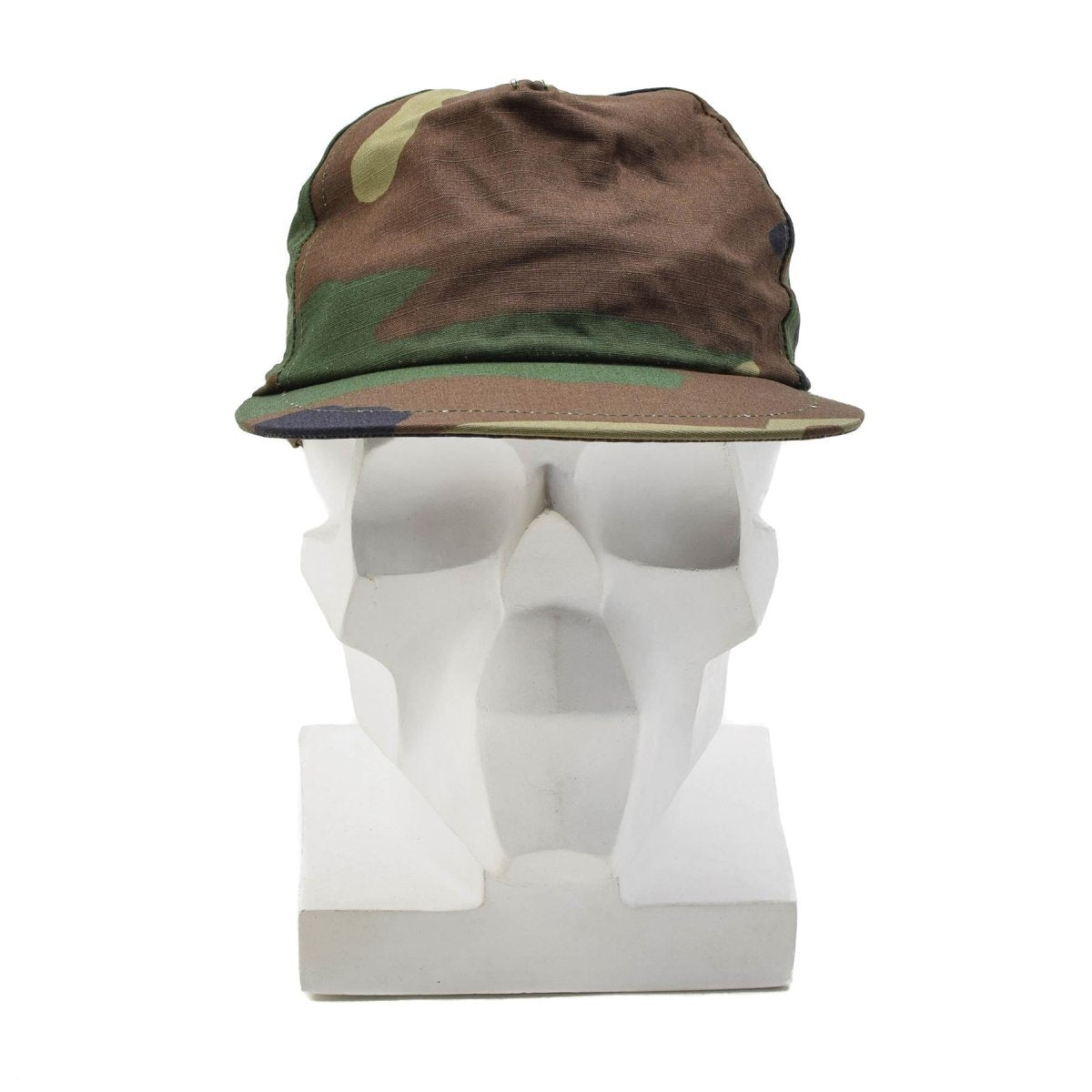 Casquette militaire turque originale avec bande arrière élastique AG18 Woodland Camo