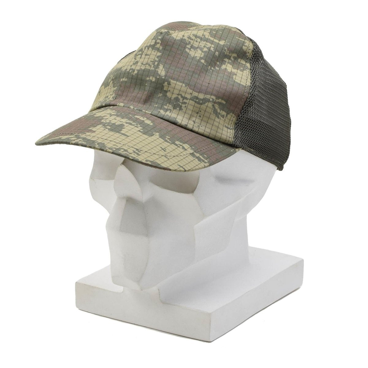 Casquette militaire turque originale Snapback Ripstop Mesh Insert M2008 Camo