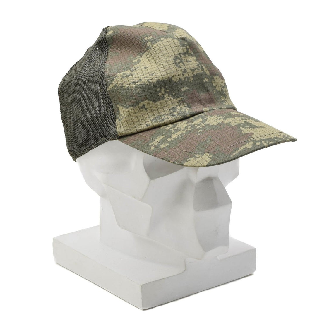 Casquette militaire turque originale Snapback Ripstop Mesh Insert M2008 Camo