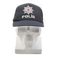 Original Turkish Military POLIS Field Cap Mesh Insert Adjustable Fastener Black