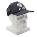 Original Turkish Military POLIS Field Cap Mesh Insert Adjustable Fastener Black - GoMilitar