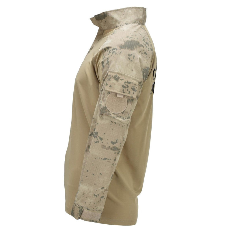 Original Turkish Military Tactical Combat Shirt Long Sleeve M2021 Camo
