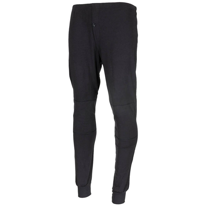 Caleçon militaire turc original, fermeture à bouton, couche de base thermique, noir - GoMilitar