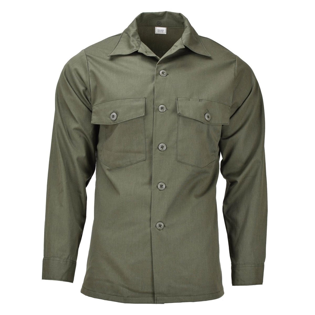 Original U.S. army long sleeve tactical shirt olive fatigue military field NEW