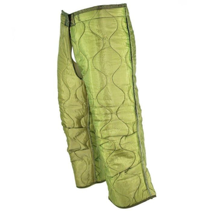 Doublure de pantalon matelassée originale de l'armée américaine M65, doublure thermique plus chaude, courtepointe 3/4, nouveau - GoMilitar