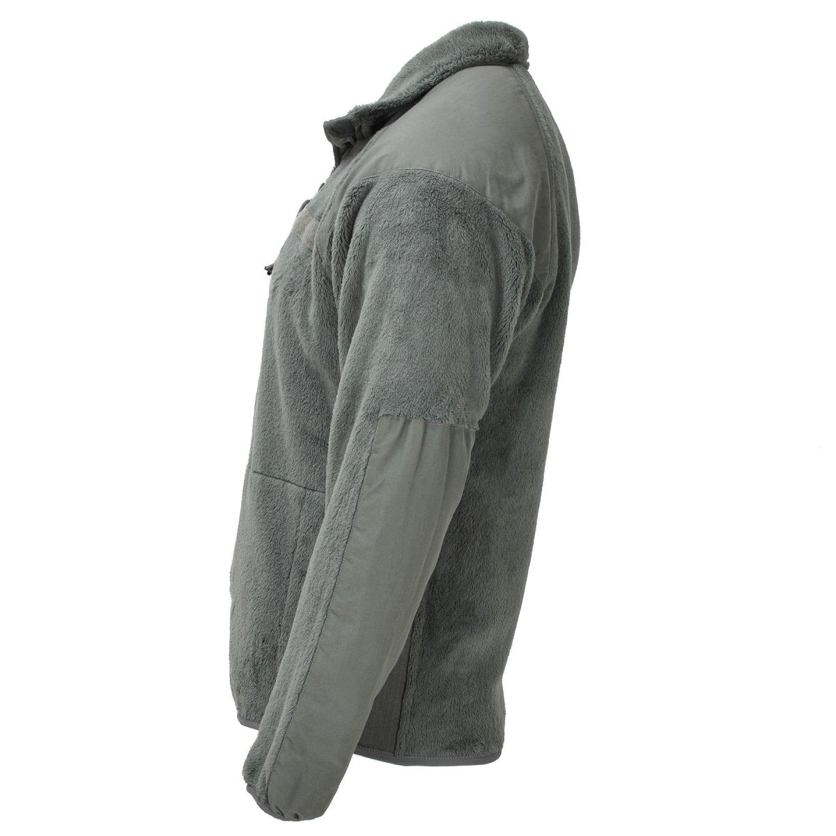 Veste polaire tactique originale de l'armée américaine pour temps froid, épaules renforcées, Olive