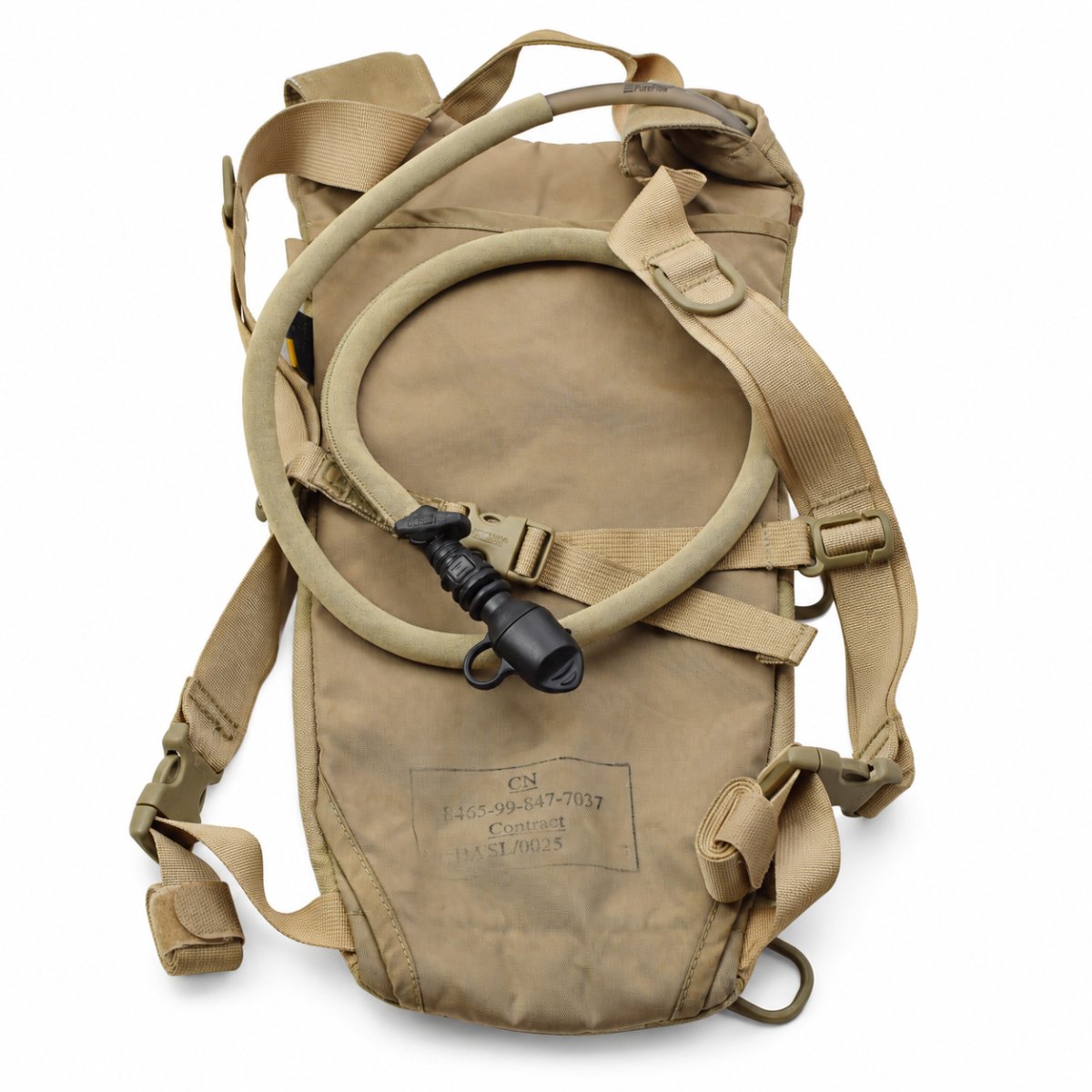 Sac d'hydratation militaire américain d'origine 3L CamelBak camouflage du désert 3 couleurs