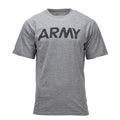 T-Shirt GI classique militaire américain, Original, manches courtes, Logo de l'armée Soffe, gris