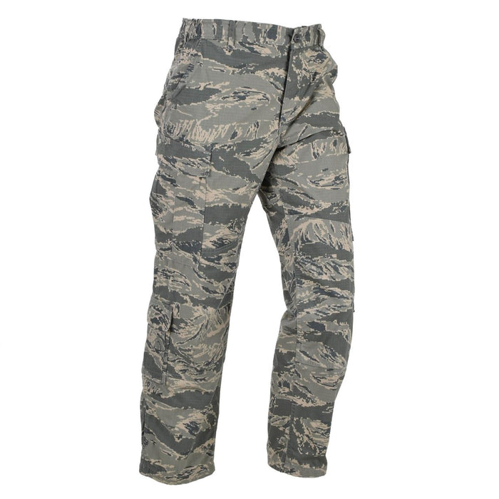 Original U.S. Military Field Pants Men Rip Stop ABU Digital Tiger Stripe Camo, Surplus Cargo Pants - GoMilitar