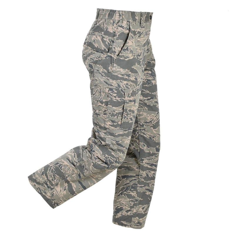 Original U.S. Military Field Pants Women Rip Stop ABU Digital Tiger Stripe Camo