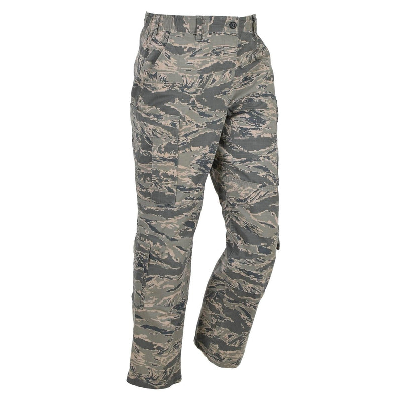 Original U.S. Military Field Pants Women Rip Stop ABU Digital Tiger Stripe Camo