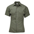 Original U.S. Military field tactical olive shirts short sleeve army fatigue NEW - GoMilitar