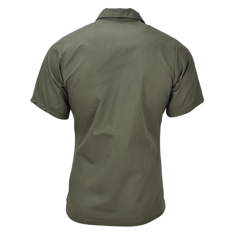 Original U.S. Military field tactical olive shirts short sleeve army fatigue NEW - GoMilitar