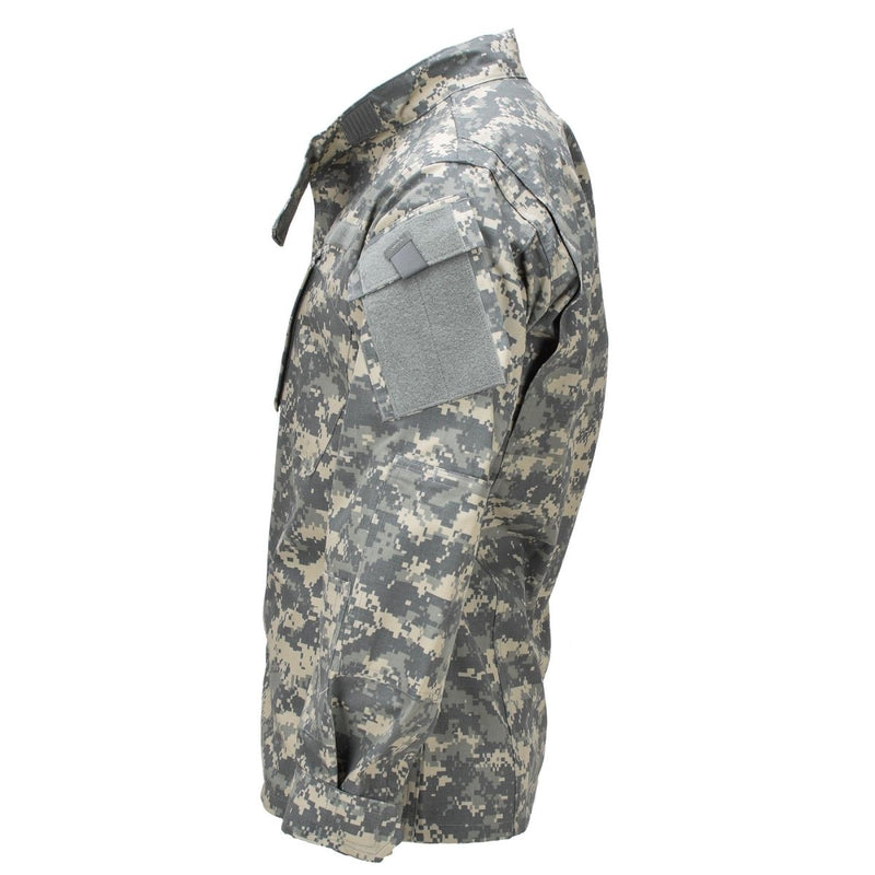Original U.S. Military Uniform Jacket Reinforced Elbows ACU Digital Camouflage - GoMilitar
