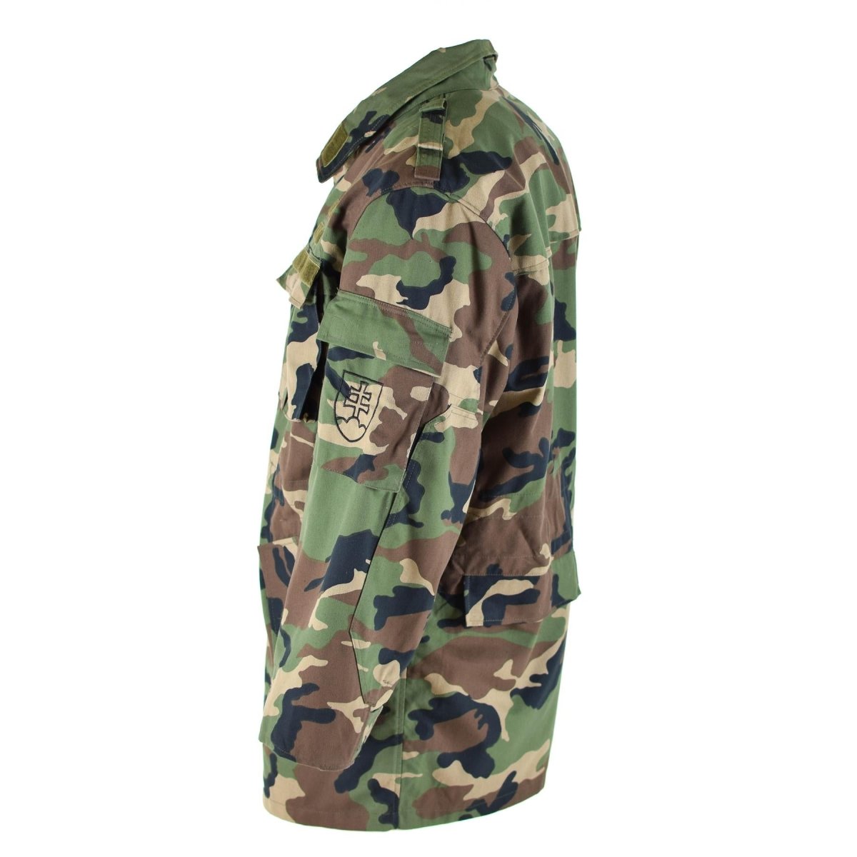 Veste de combat militaire originale vintage de l'armée slovaque M97 Camo NEUVE