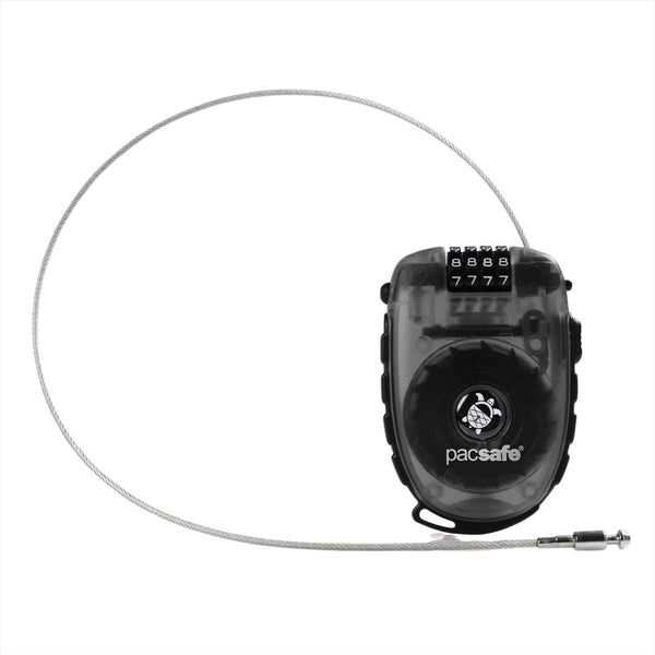 Pacsafe Retractasafe 250 Retracable Cable Lock 4 Dial Stainless Steel Wire